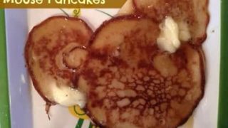 Grain-free Mickey Mouse Pancakes