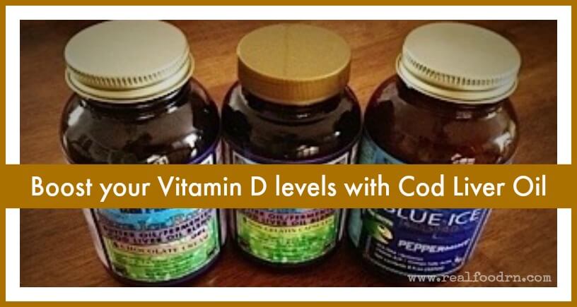 Boost your Vitamin D levels with Cod Liver Oil | Real Food RN