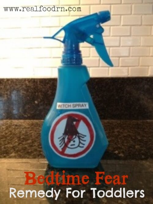 A Remedy For Bedtime Fears in Toddlers (witch spray!) | Real Food RN