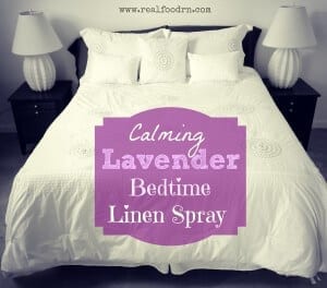 Calming Lavender Bedtime Linen Spray | Real Food RN