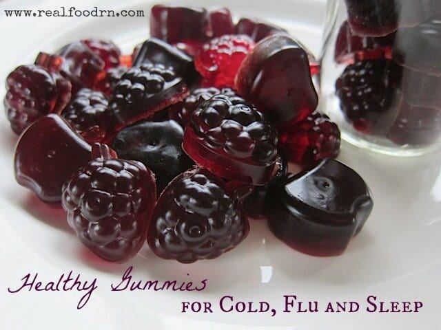 Elderberry Gummies for Cold, Flu and Sleep | Real Food RN