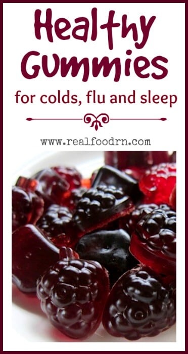 Elderberry Gummies for Cold, Flu and Sleep | Real Food RN