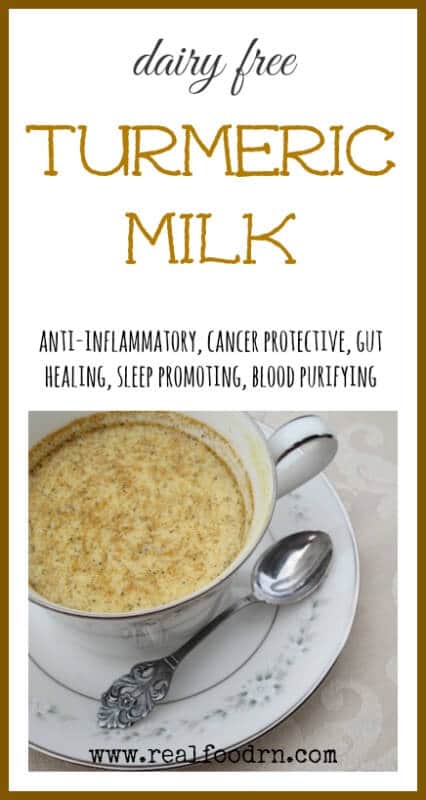 Turmeric Milk (dairy free) | Real Food RN