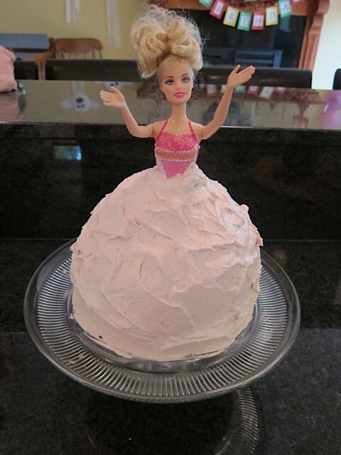 How to Make a Barbie Birthday Cake | Real Food RN