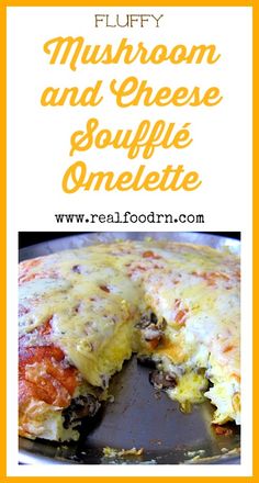 Fluffy Mushroom Souffle Omelette | Real Food RN
