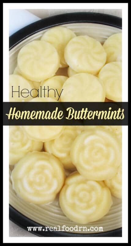 Healthy Homemade Buttermints | Real Food RN