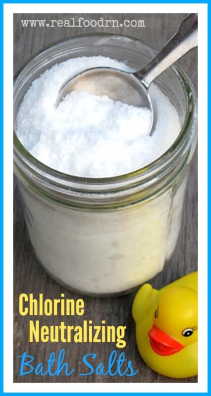 Chlorine Neutralizing Bath Salts | Real Food RN