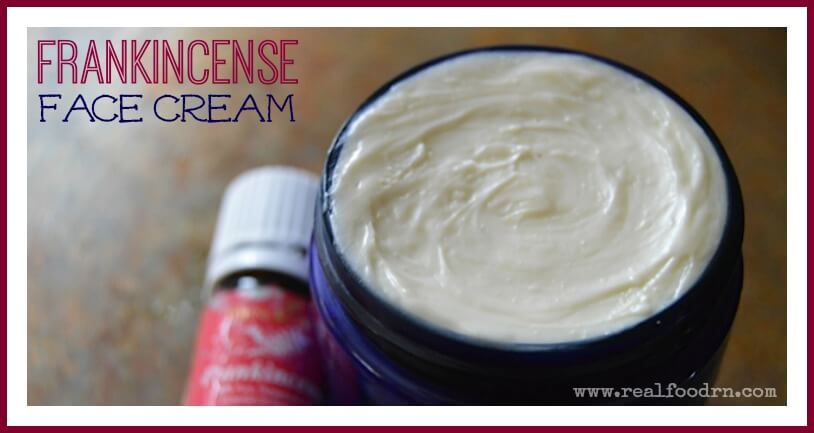 Frankincense Face Cream | Real Food RN