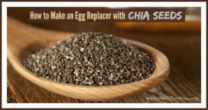 How to Make an Egg Substitute with Chia Seeds Real Food RN