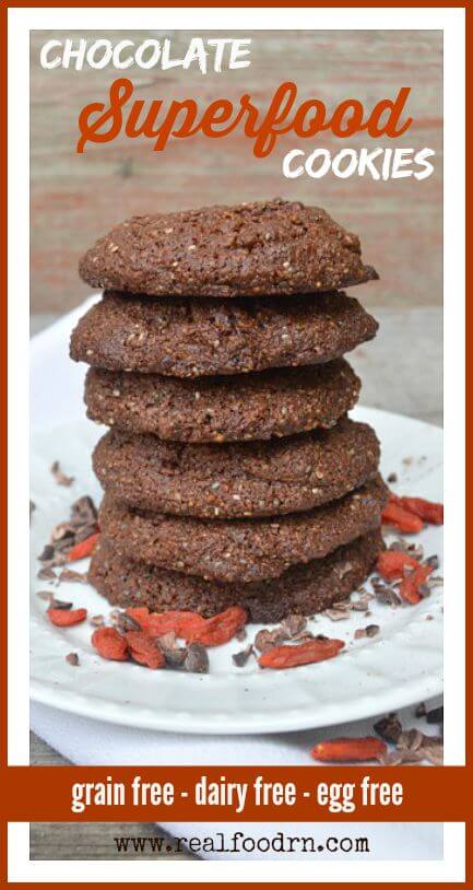 Chocolate Superfood Cookies | Real Food RN