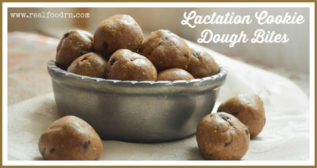 Lactation Cookie Dough Bites | Real Food RN
