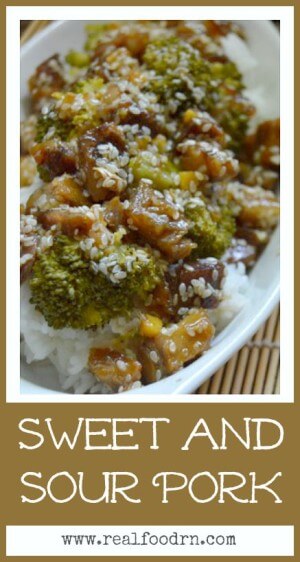 Paleo Sweet and Sour Pork Real Food RN