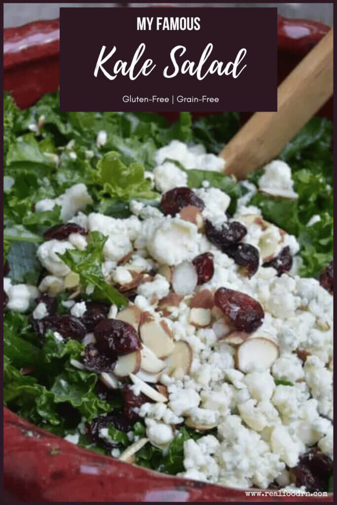 My Famous Kale Salad | Real Food RN
