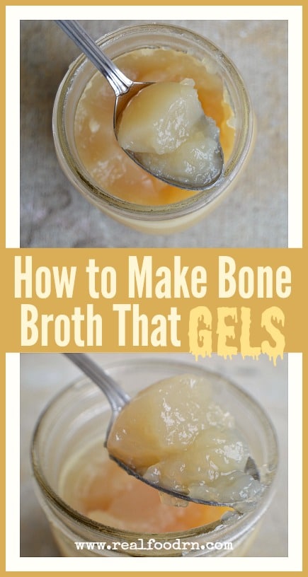 How to Make Bone Broth That Gels | Real Food RN