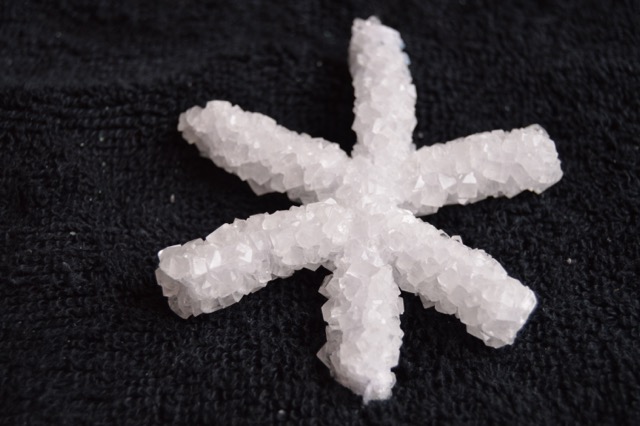 How to Make Borax Crystal Snowflakes | Real Food RN