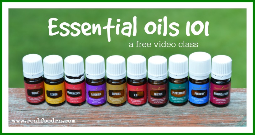 Essential Oils 101 (a free online video class)