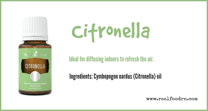 Citronella Essential Oil | Real Food RN