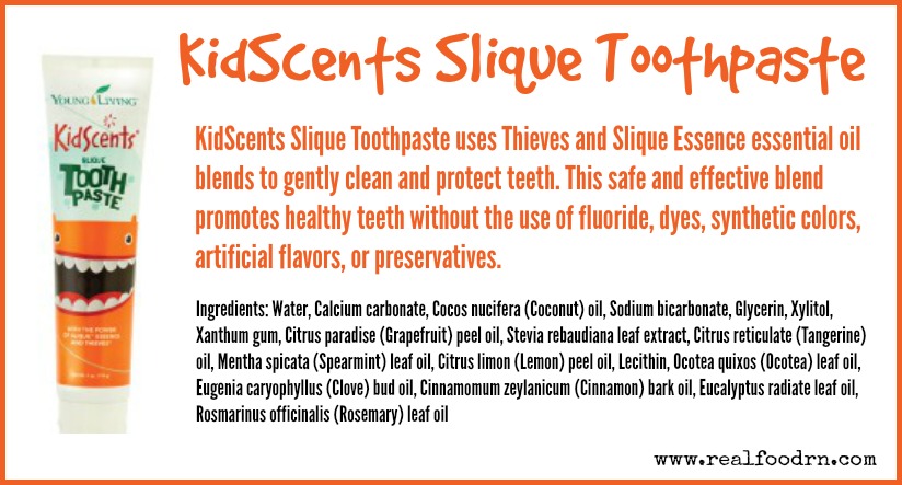 KidScents Slique Toothpaste | Real Food RN