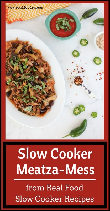 Slow Cooker Meatza-Mess from Real Food Slow Cooker Recipes | Real Food RN