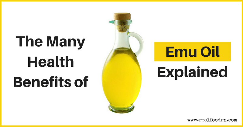 The Many Health Benefits of Emu Oil Explained | Real Food RN
