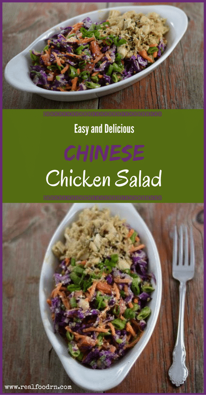 Easy and Delicious Chinese Chicken Salad | Real Food RN