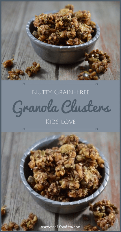 Nutty Grain-Free Granola Clusters Kids Love | Real Food RN