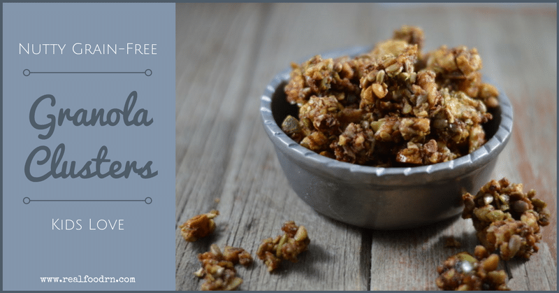 Nutty Grain-Free Granola Clusters Kids Love | Real Food RN