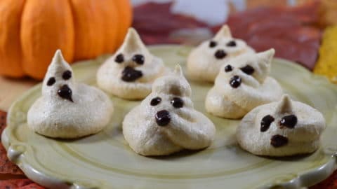 Ghostly Meringue Cookies - Real Food RN