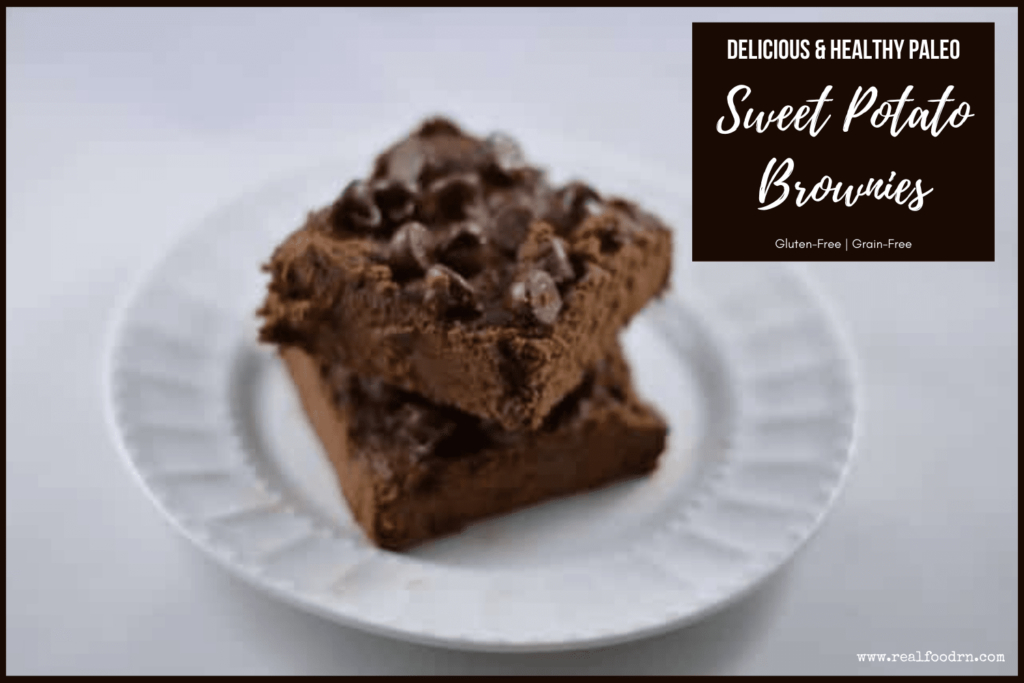 Delicious & Healthy Paleo Sweet Potato Brownies | Real Food RN
