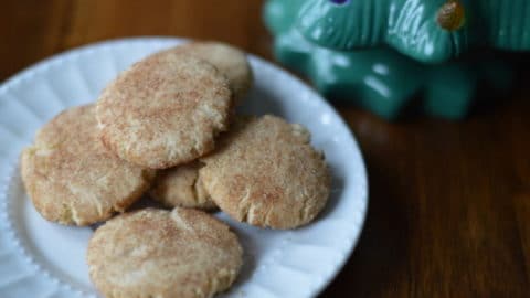 Easy Grain-Free Snickerdoodles Cookies