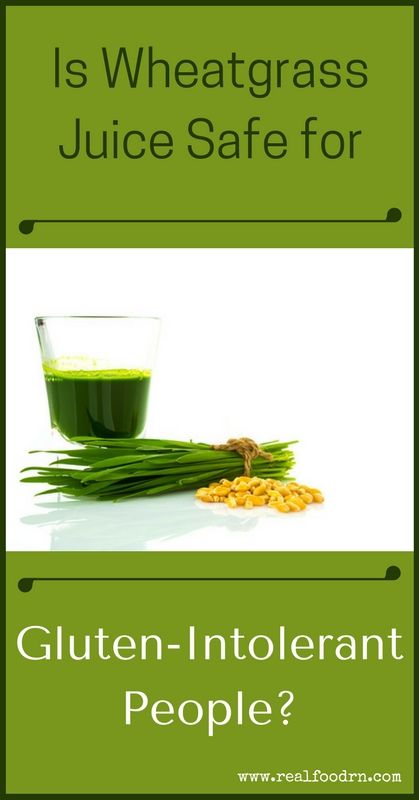 Is Wheatgrass Juice Safe for Gluten-Intolerant People? | Real Food RN