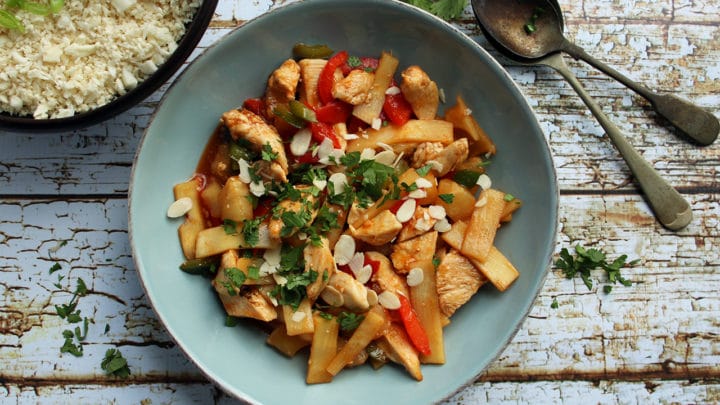 Healthy Sweet and Sour Chicken Stir-Fry | Real Food RN