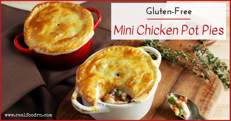 Gluten-Free Mini Chicken Pot Pies | Real Food RN