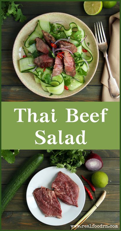 Thai Beef Salad | Real Food RN