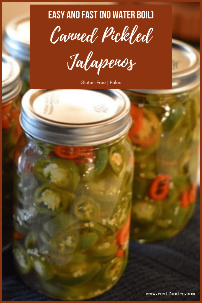 Easy and Fast (No Water Boil) Canned Pickled Jalapenos | Real Food RN