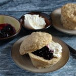 Keto English Muffins with Blueberry Jam & Cream | Real Food RN