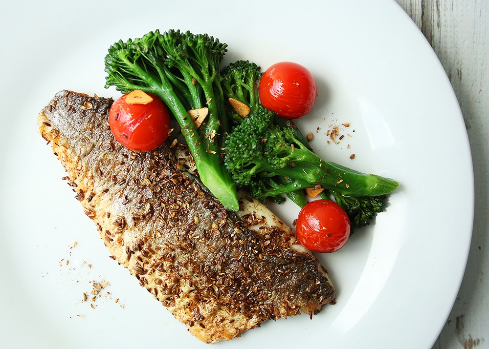 Spiced Grilled Sea Bream with Vegetables | Real Food RN