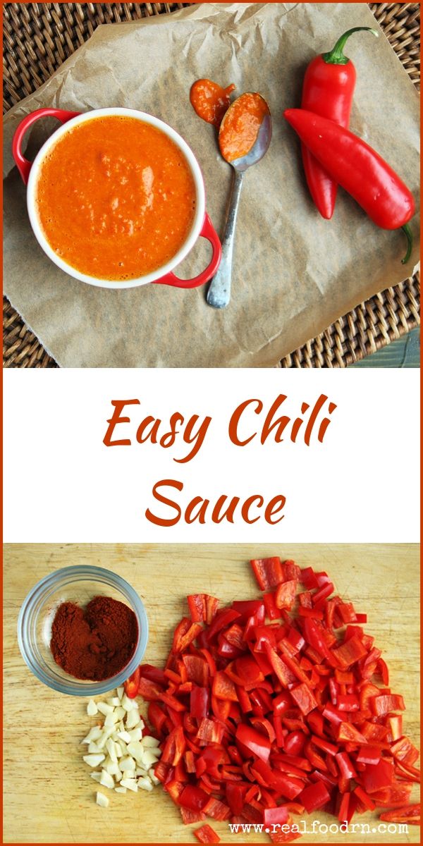 Easy Chili Sauce Real Food RN