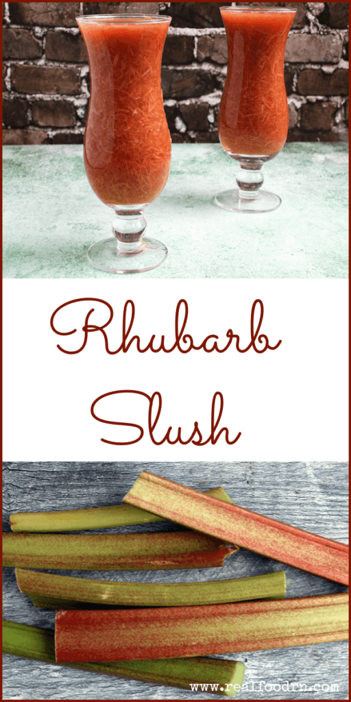 Rhubarb Slush | Real Food RN