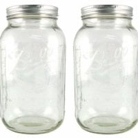 Large Glass 1/2 Gallon Jar