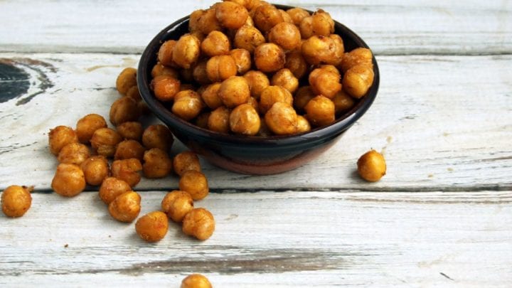 Spicy Citrus Roasted Chickpeas | Real Food RN