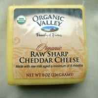 Raw Sharp Cheddar Cheese