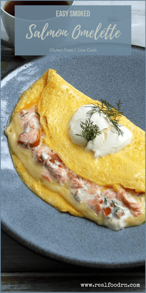 Easy Smoked Salmon Omelette | Real Food RN