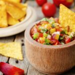 Garden Fresh Peach & Tomato Salsa | Real Food RN