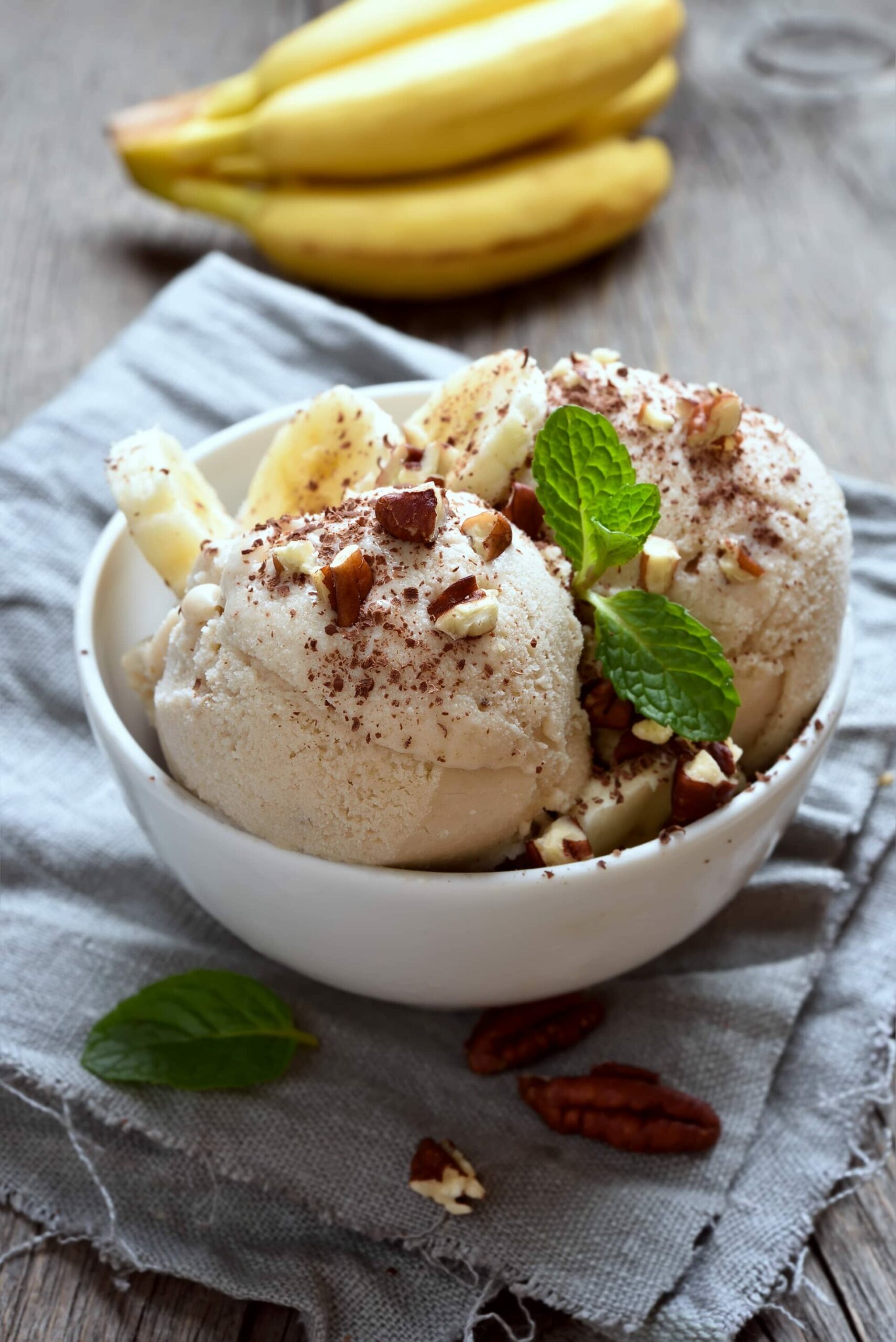Healthy Banana Frozen Yogurt | Real Food RN