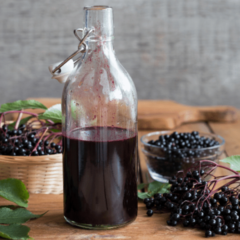 Homemade Elderberry Syrup-image