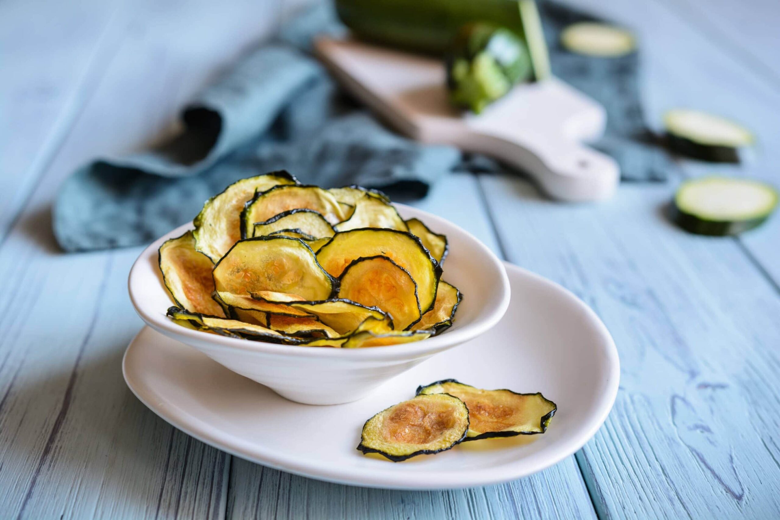 Cheesy Zucchini Chips | Real Food RN