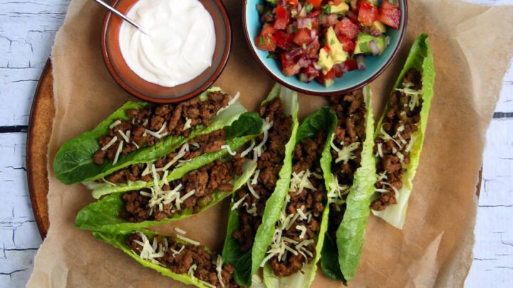 Easy & Healthy Taco Lettuce Wraps | Real Food RN