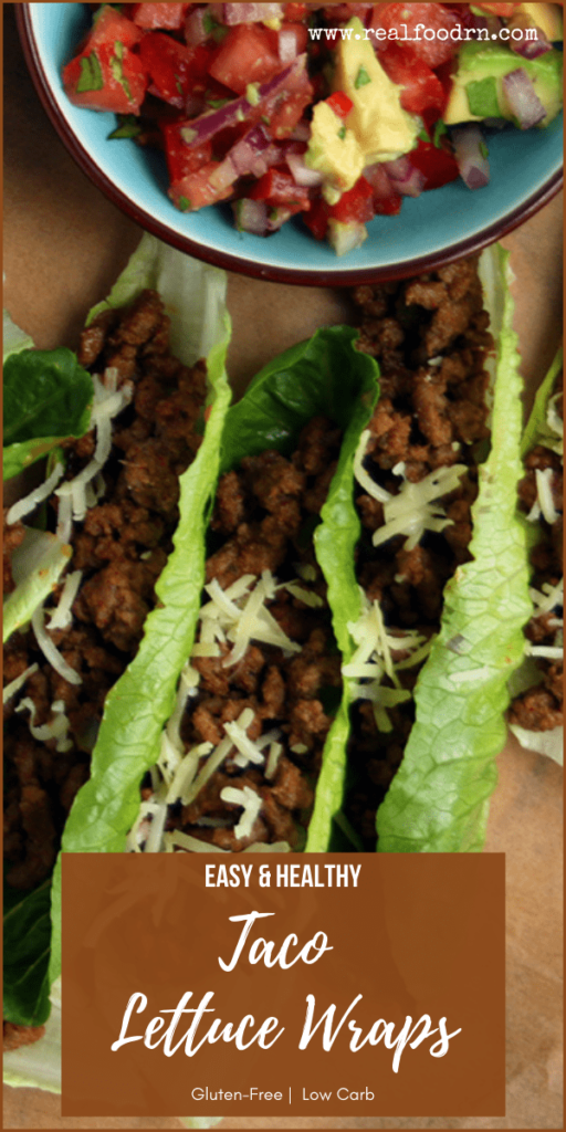 Easy & Healthy Taco Lettuce Wraps | Real Food RN