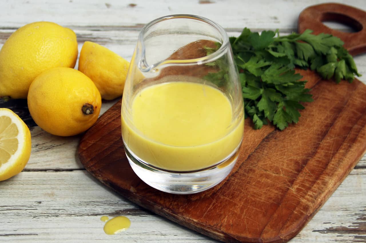 Easy 5-Ingredient Lemon Vinaigrette | Real Food RN